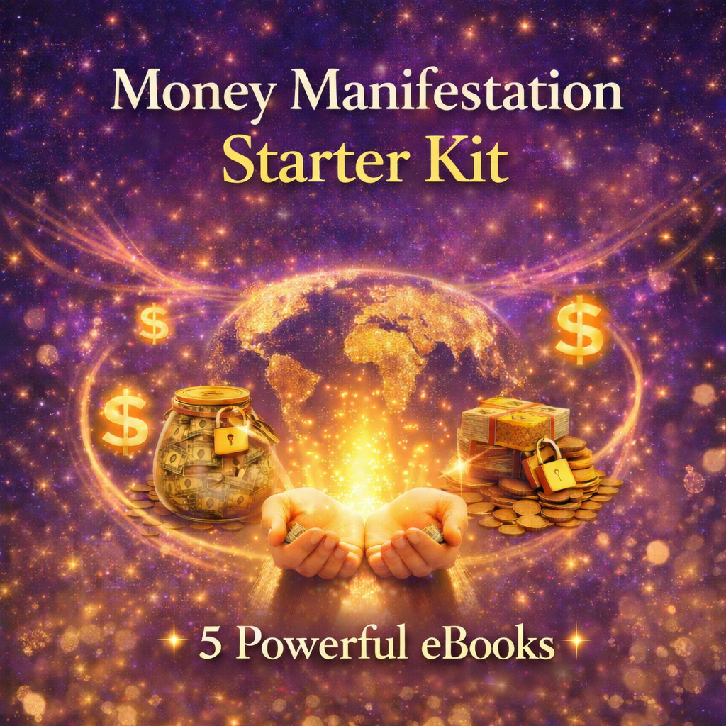Money Manifestation Starter Kit – 5 eBooks for Beginners
